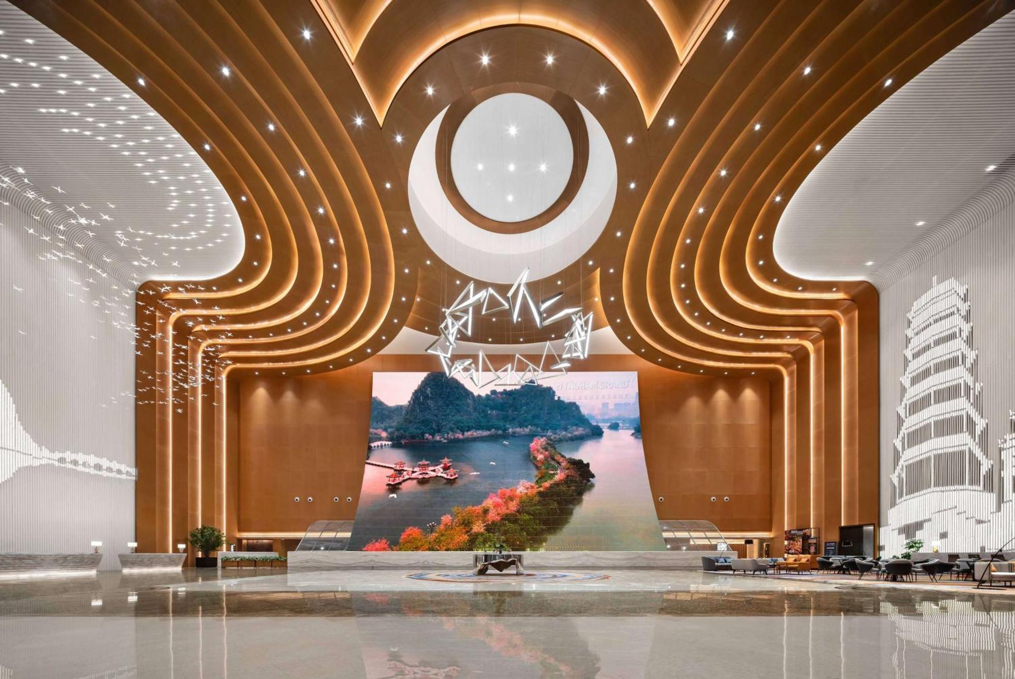 Wyndham Grand Zhaoqing Downtown Hotel Exterior foto