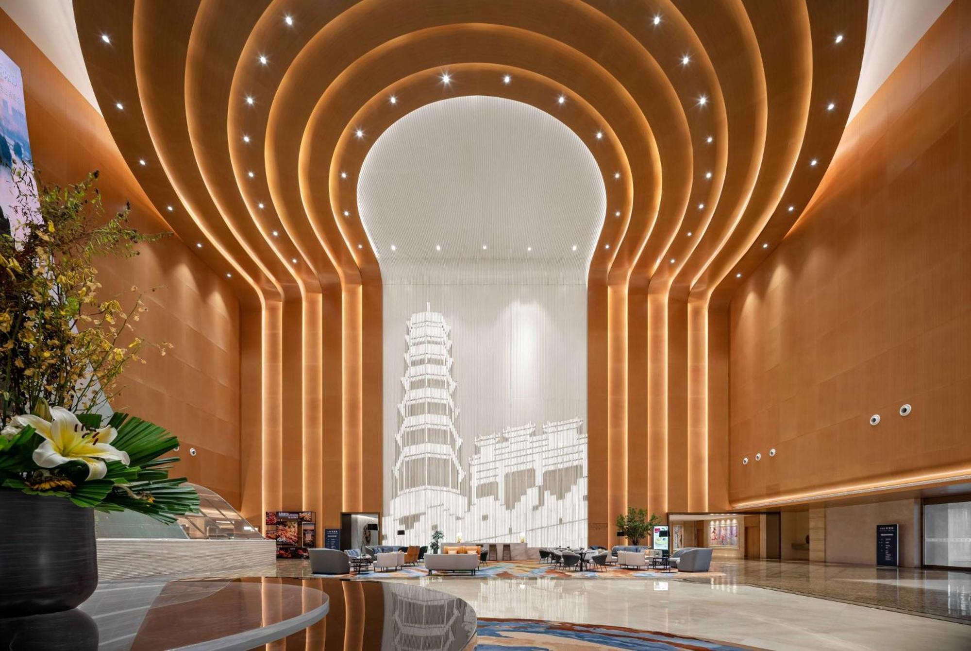 Wyndham Grand Zhaoqing Downtown Hotel Exterior foto