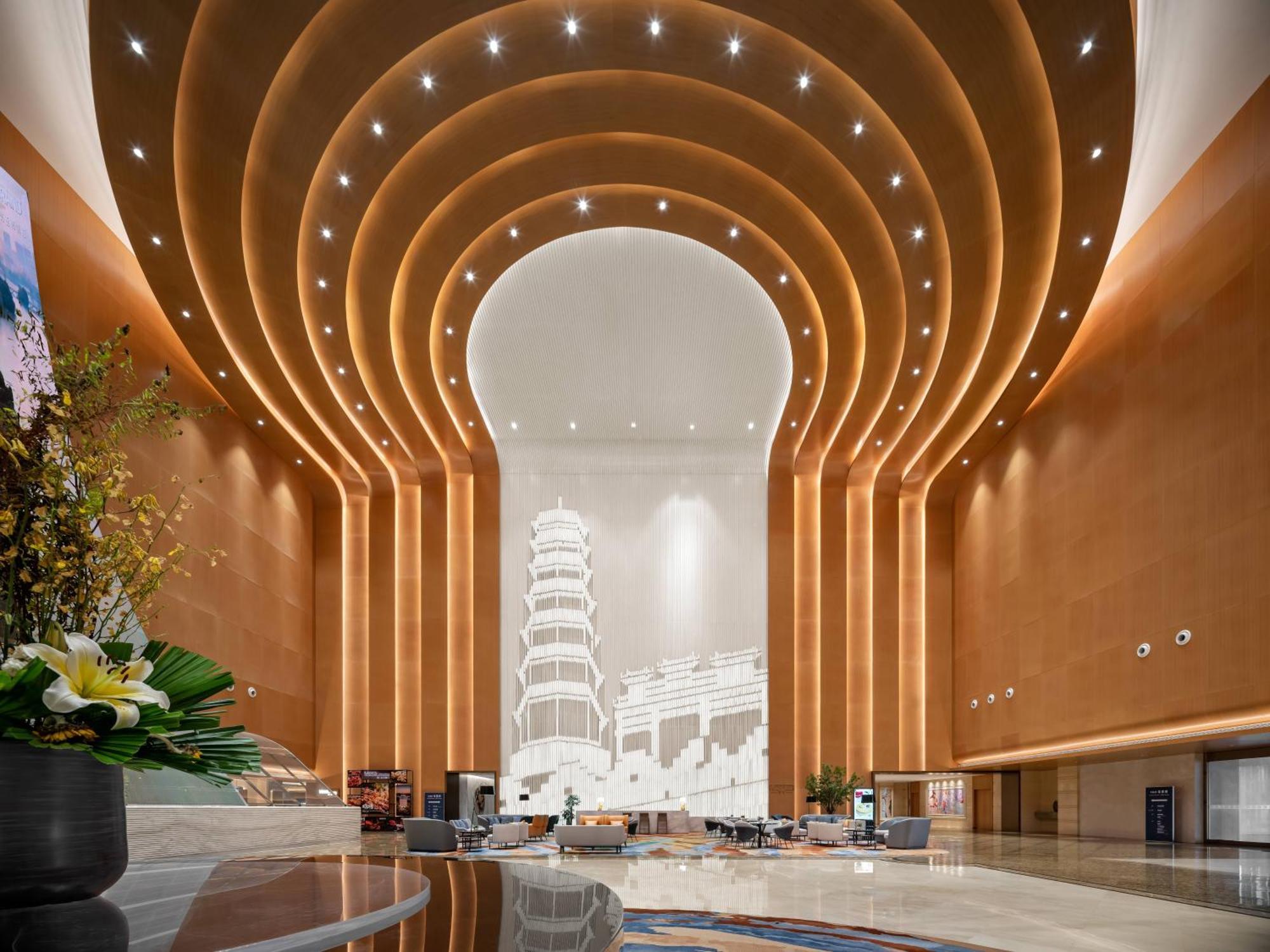 Wyndham Grand Zhaoqing Downtown Hotel Exterior foto