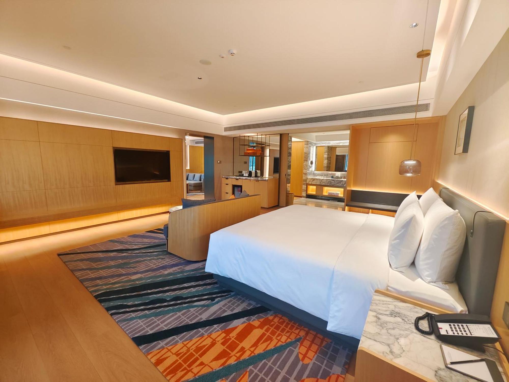 Wyndham Grand Zhaoqing Downtown Hotel Exterior foto